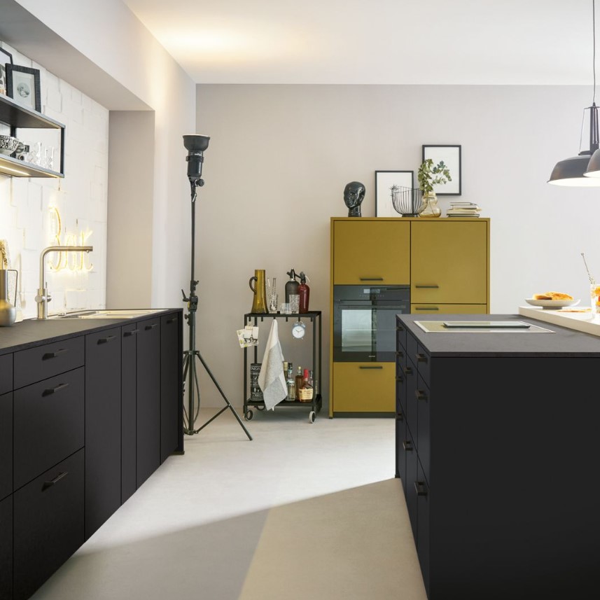 Schüller Fino Matt kitchen detail 1