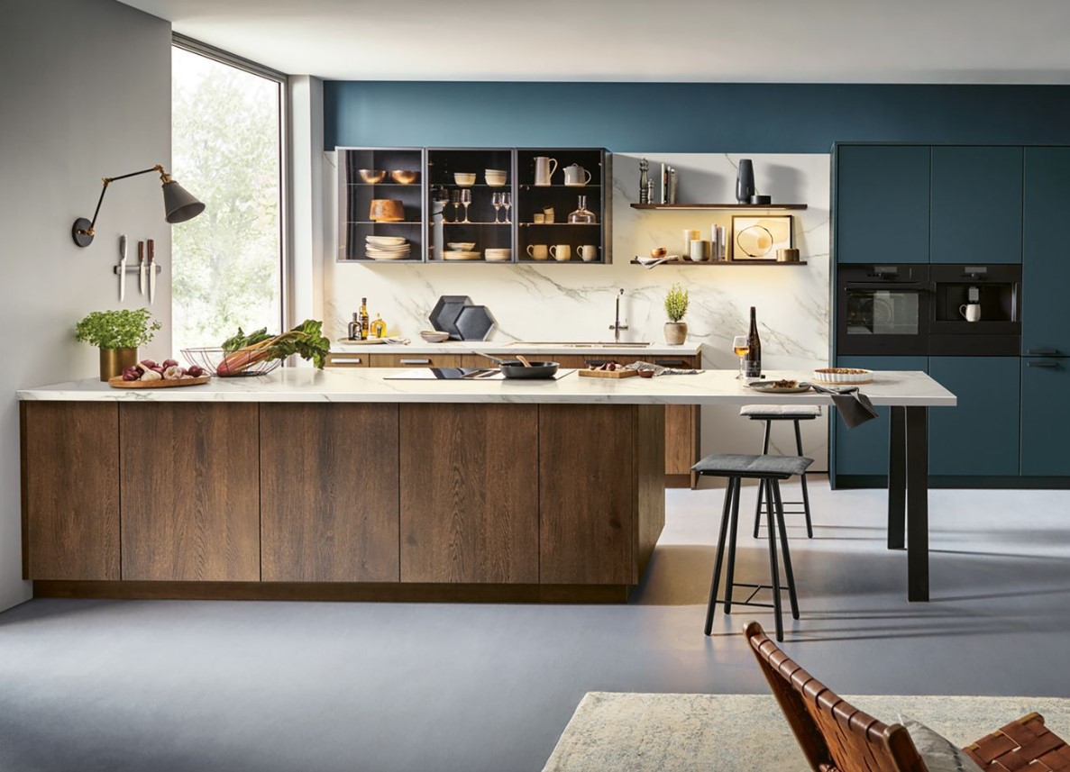 Schüller Rocca - Real brushed oak wood veneer