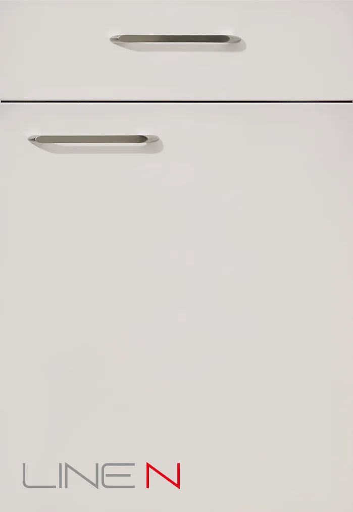 Nobilia Novalux Front 519 Satin Grey High Gloss