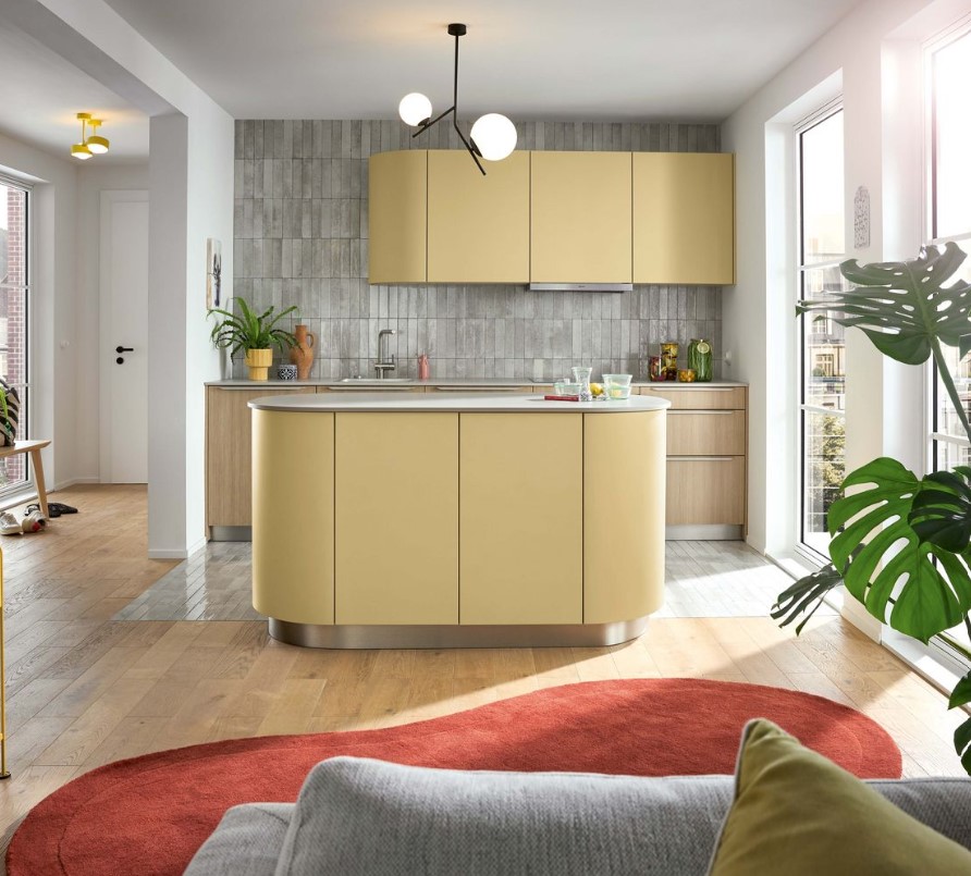 Schüller Lineo - Vertical grooved woodgrain laminate