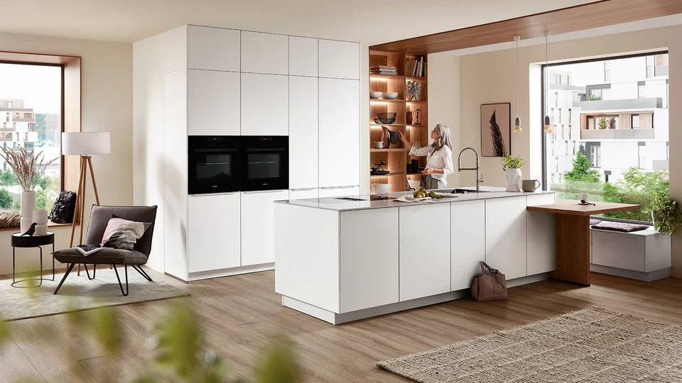 Nobilia Easytouch Front 967 Alpine White Ultra Matt