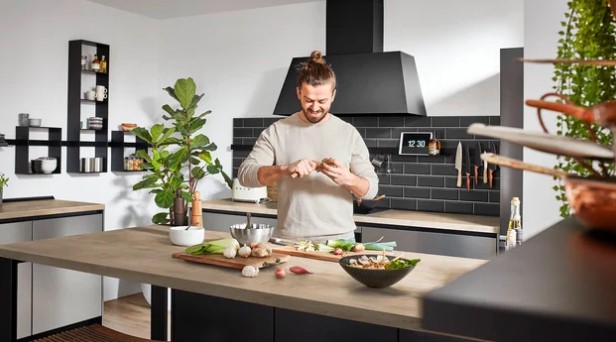 Nobilia Inox kitchen detail 3
