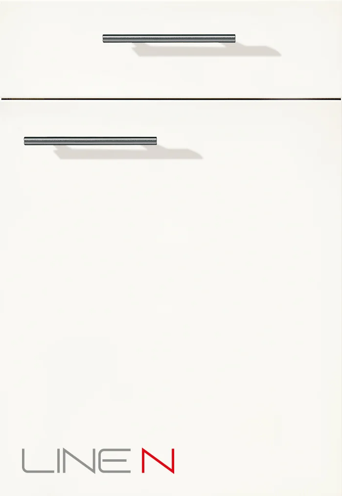 Nobilia Novalux Front 516 Alpine White High Gloss